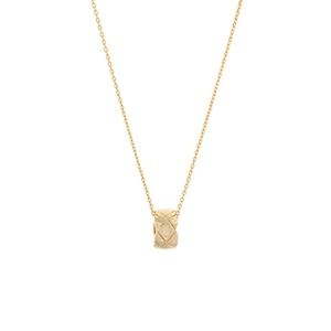 Textured Ring Necklace